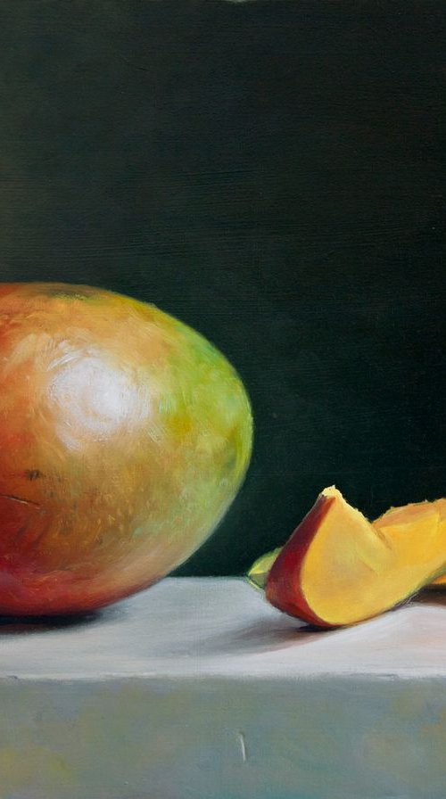 Mango (Original Oil Painting) by Mayrig Simonjan