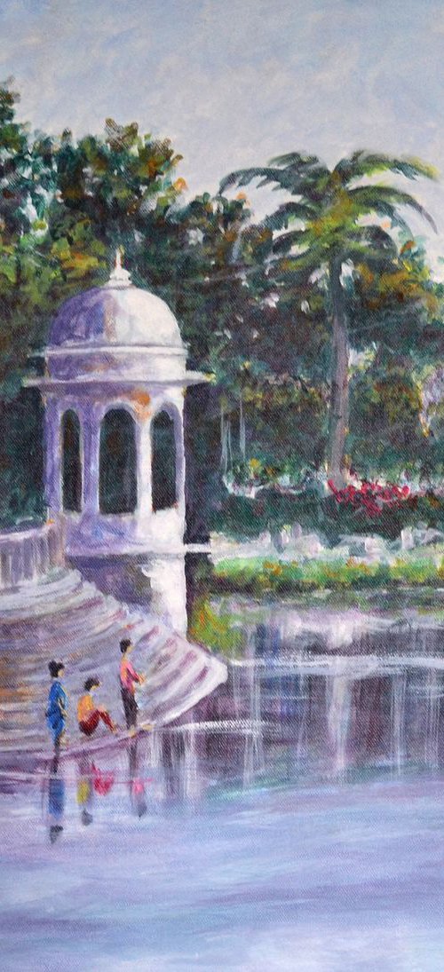 Udaipur Lake by Uma  Krishnamoorthy