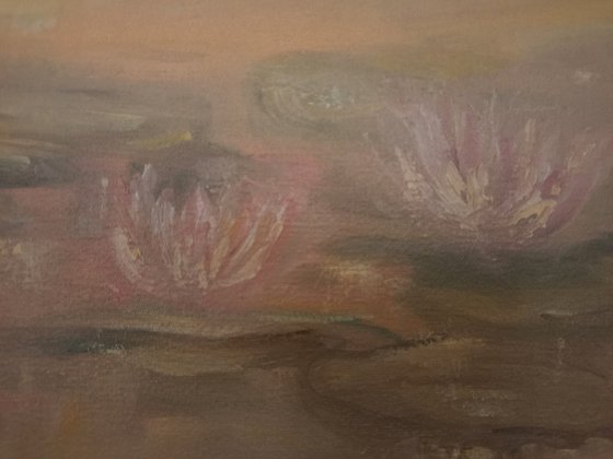 Peachy pond