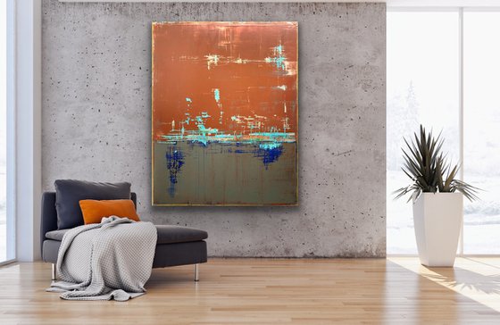 Pulling Through (XL 48x60in)