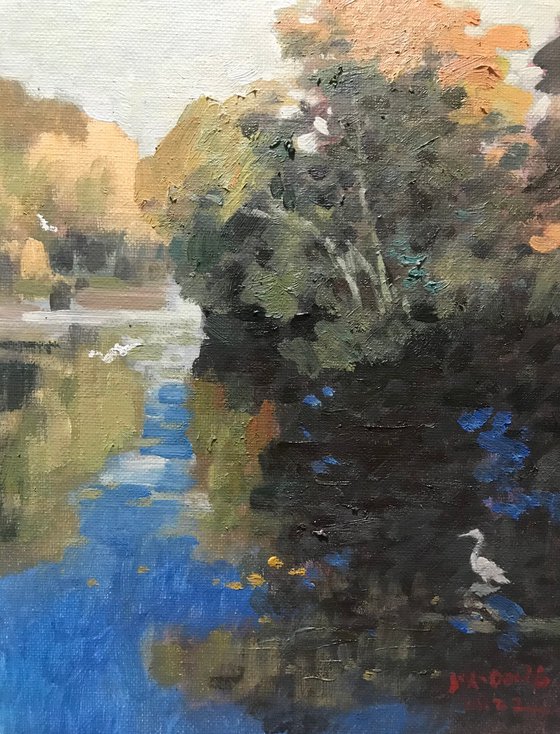 Blue Mesopotamia River