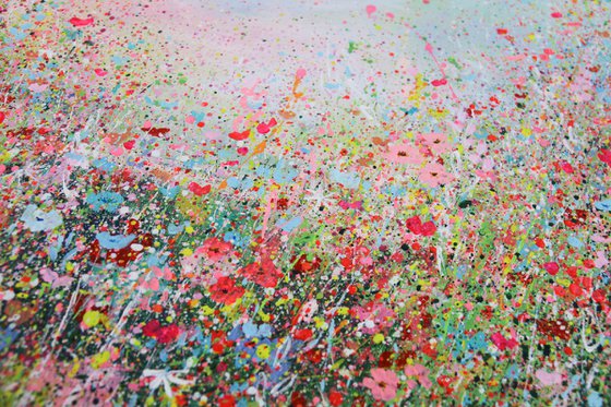 Wildflowers Painting - Grow So Untamed