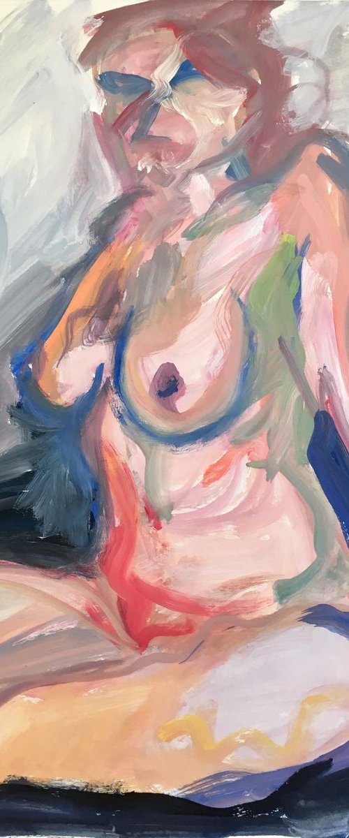 Naked angry woman 2 by Art Boloto