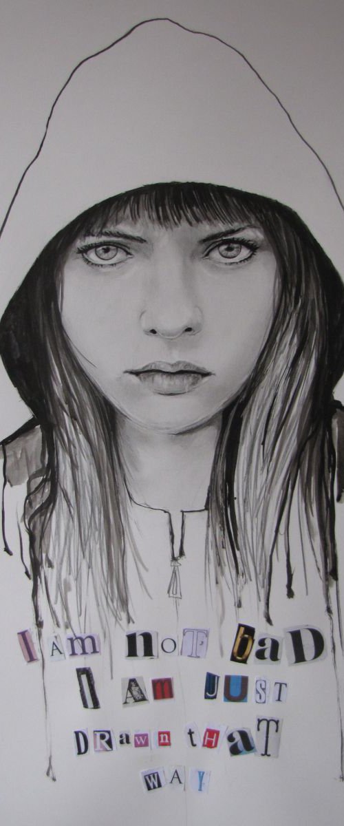 "I am not Bad , I am just drawn that way" by Raffaella Bertolini