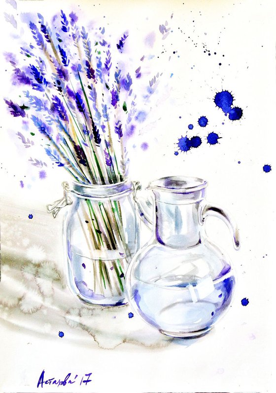 Lavender Still Life