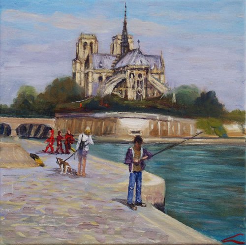 Notre-Dame de Paris by Elena Sokolova