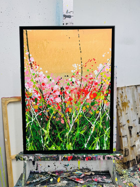Sunset Flowers
