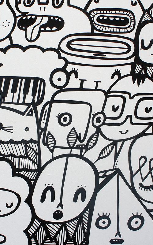 Monochrome Monsters by Kev Munday
