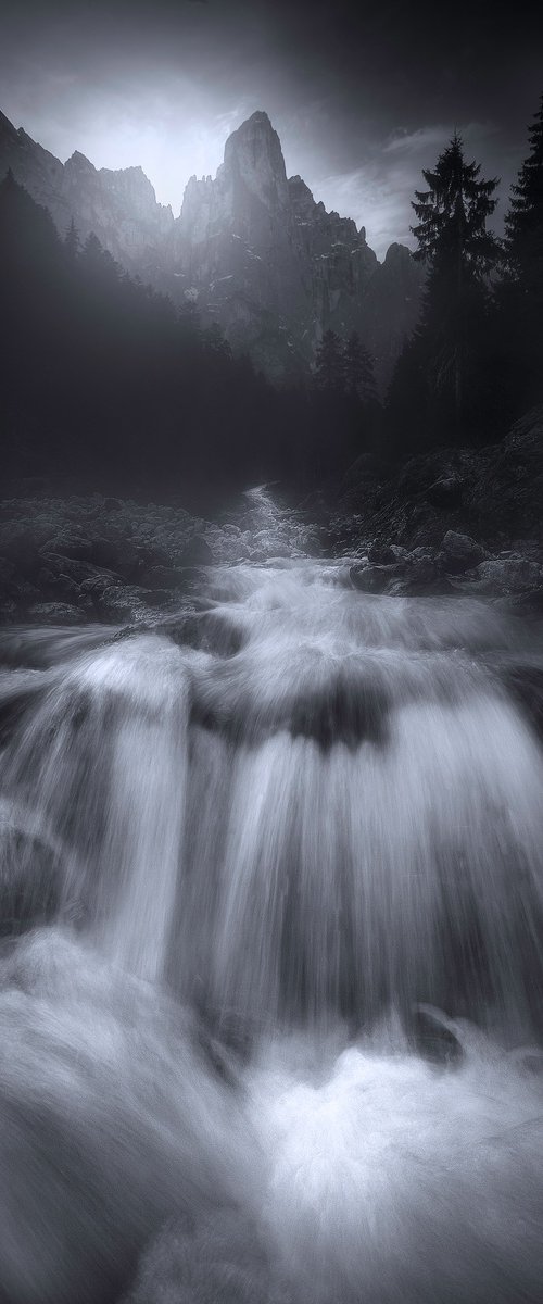 Dark Dolomites by Luca Rebustini