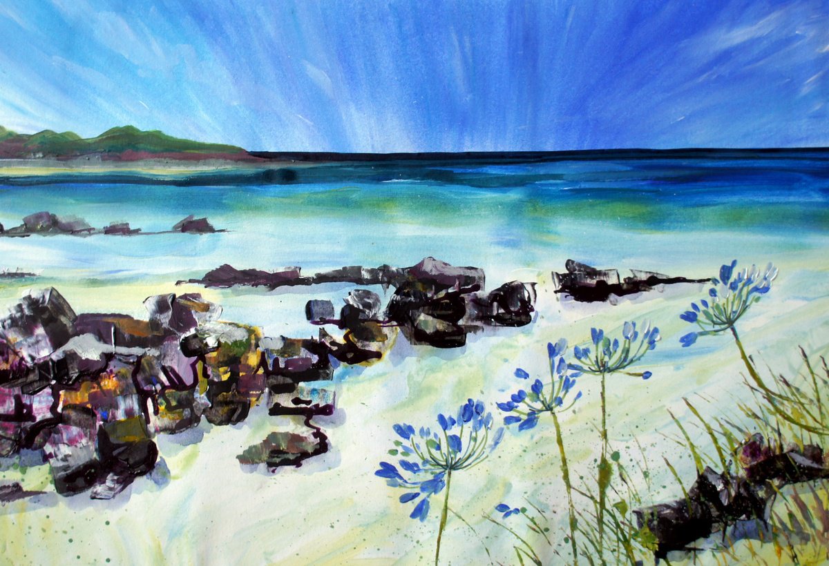 Isles of Scilly in Summer by Julia  Rigby