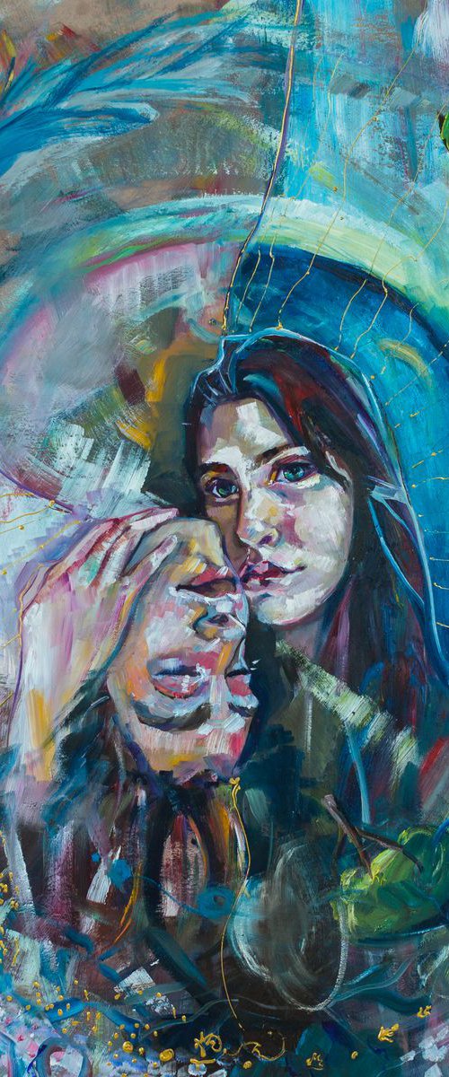 Portrait 'two by Eva Akopian