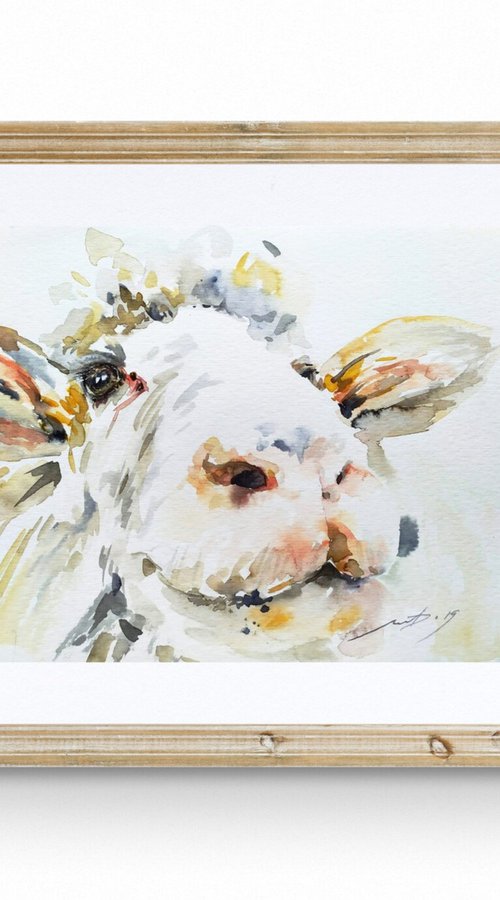 Sketch "Cute lamb" by Yana Dulger