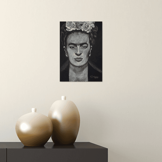 Frida Kahlo IV /  ORIGINAL PAINTING