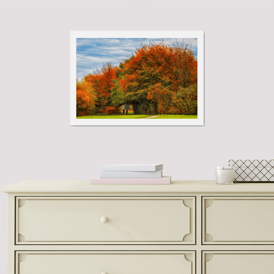 Autumn Walk. Limited Edition 1/50 15x10 inch Photographic Print