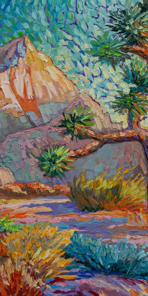 Sunny Desert (A Joshua Tree) by Lilit Vardanyan