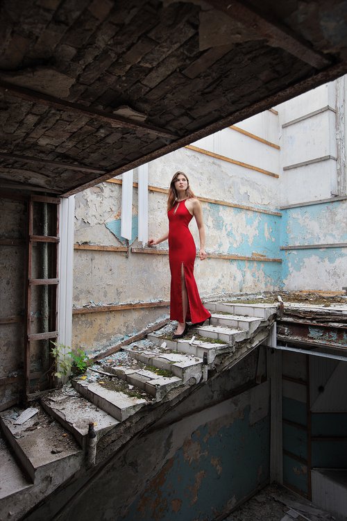 Dreaming Dressed in Red 2 by Stanislav Vederskyi