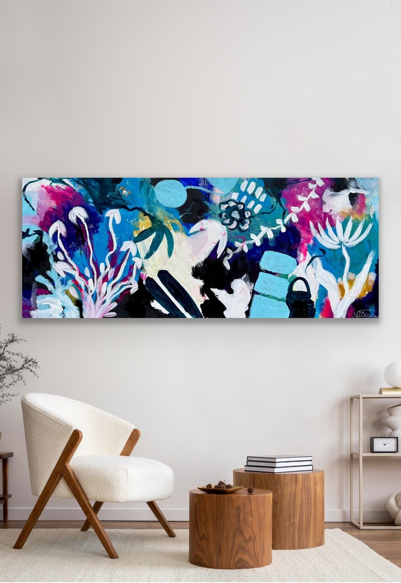 Remembering Balance 18 By Veronica Vilsan, 59 X 24, Artwork For Sale On Artfinder