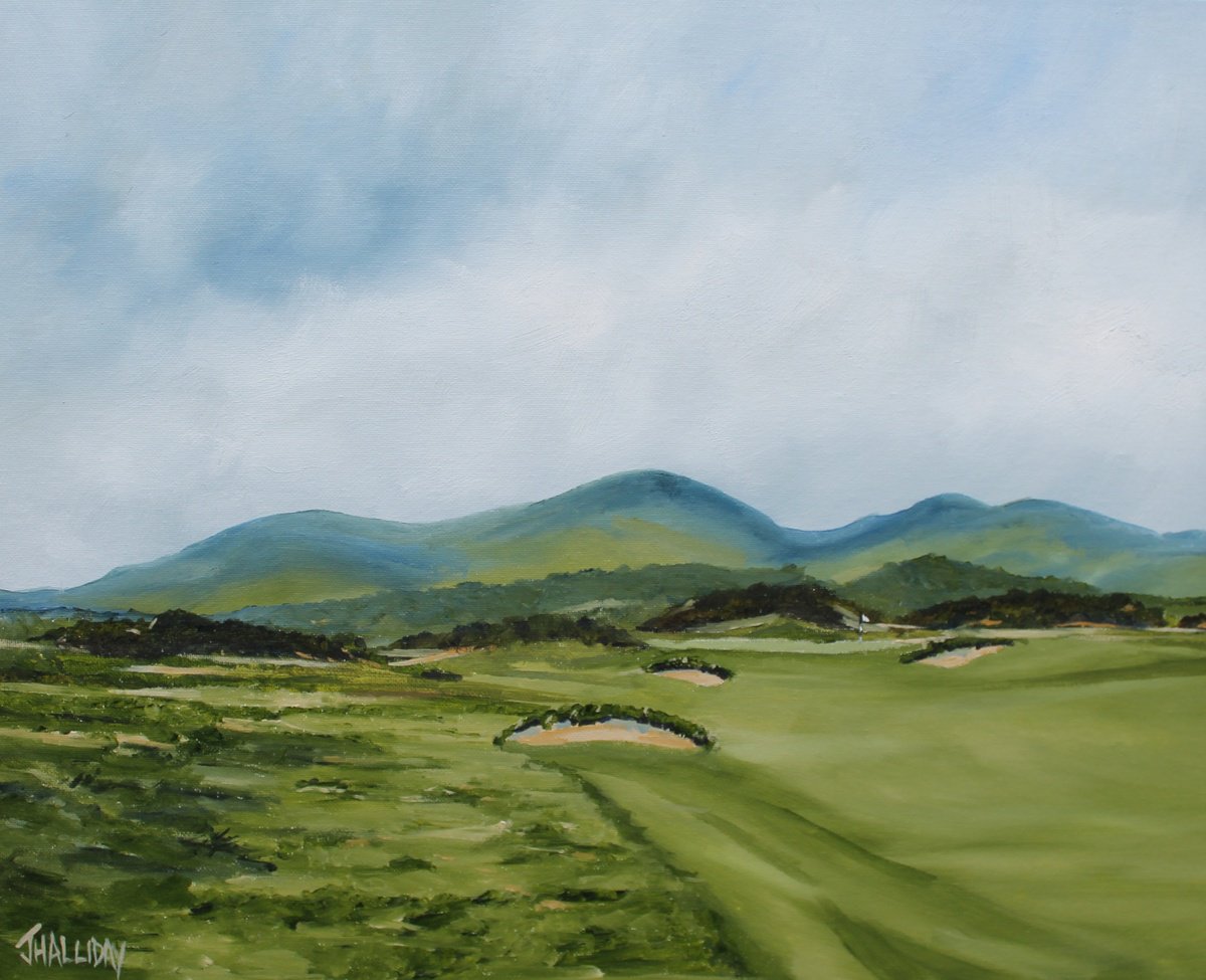 16th Royal Co.Down Golf Club by John Halliday