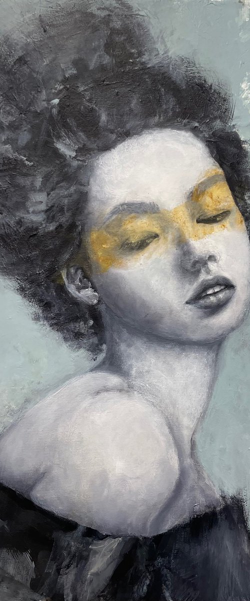 Yellow Masquerade by Miri Baruch