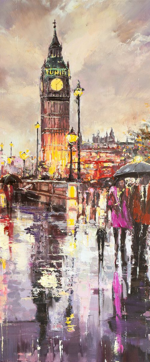 'London Lights' by Ewa Czarniecka