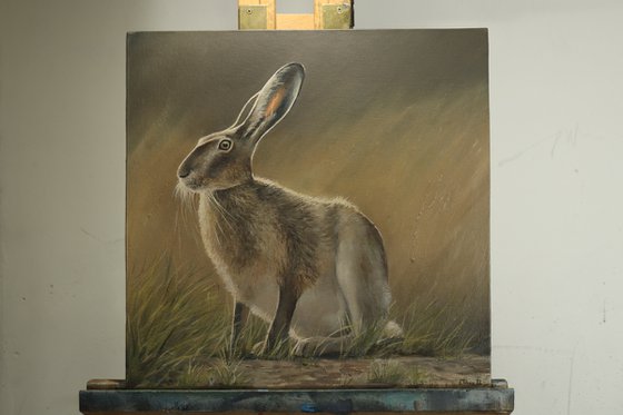 Hare Painting