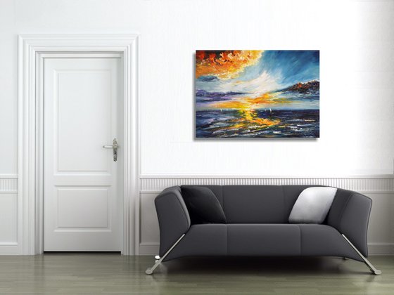 Beautiful Seascape Sunset M 3