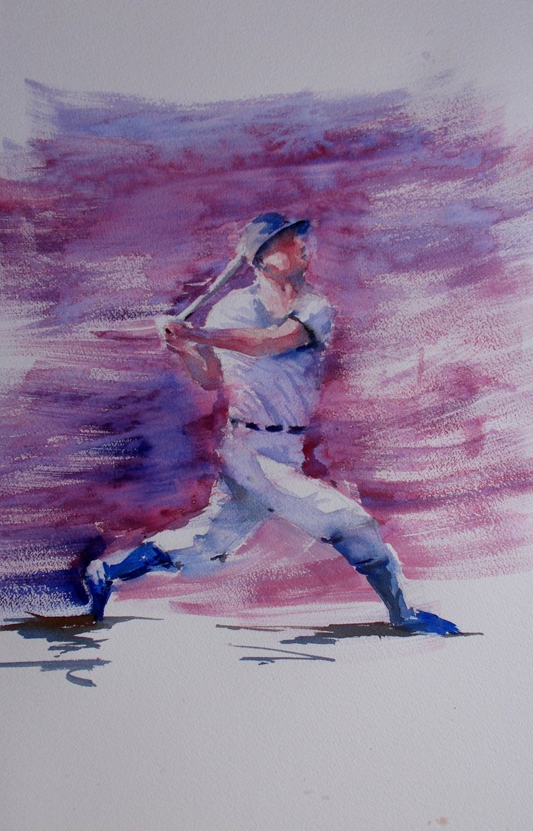 baseball player 3 by Giorgio Gosti