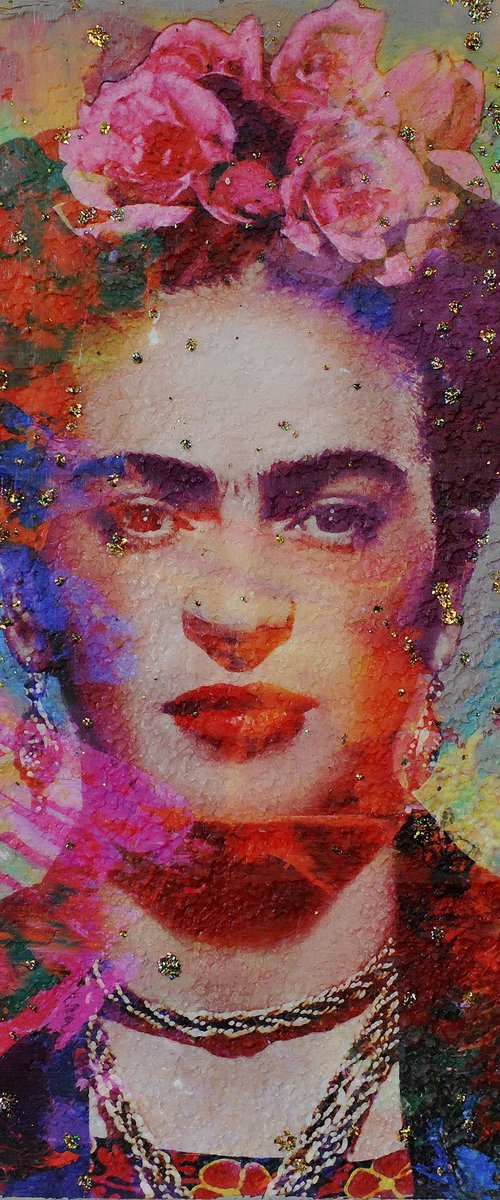 Frida Kahlo by Karin Vermeer