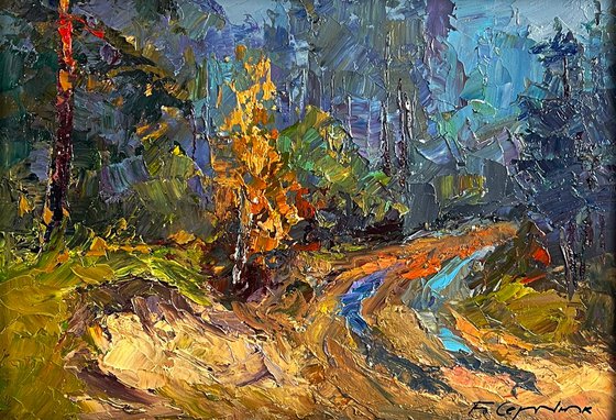 Road to the Autumn Forest