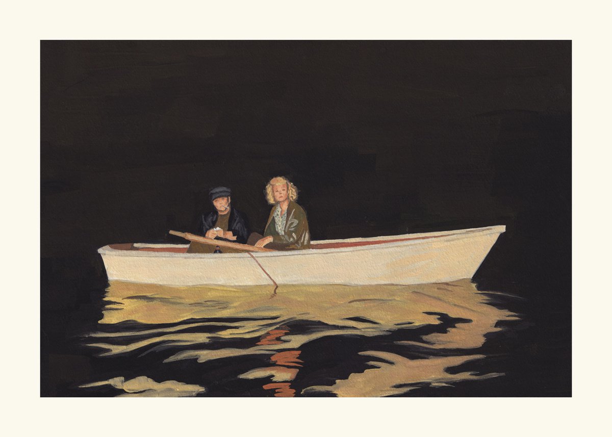 Two in a boat by Stanislav Vorobyev