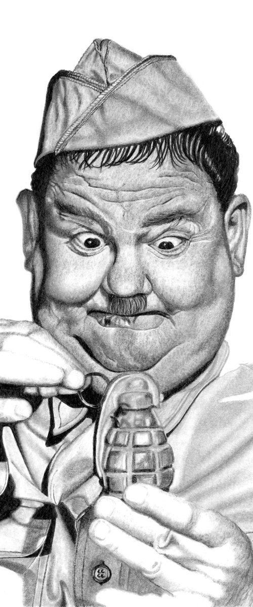 Another Fine Mess - Oliver Hardy by Paul Stowe