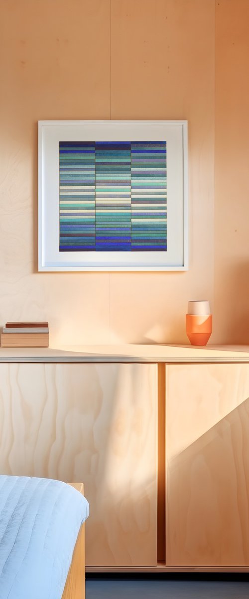 Osho Blue 2 by Amelia Coward