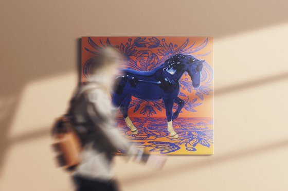 Blue Horse