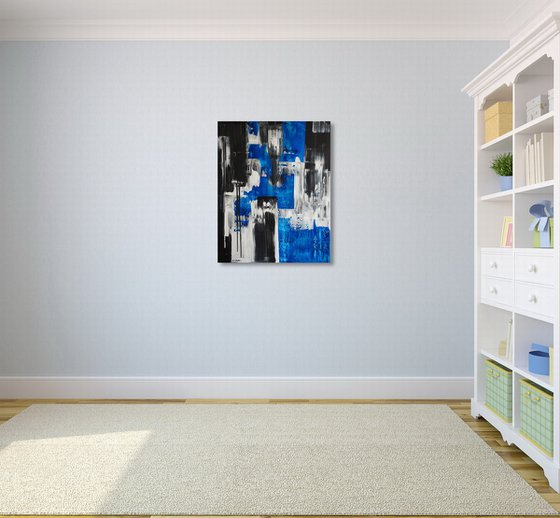 Blue Core II (80 x 100 cm) XL (32 x 40 inches)