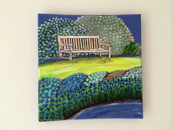 BLUE GARDEN 8 - BENCH