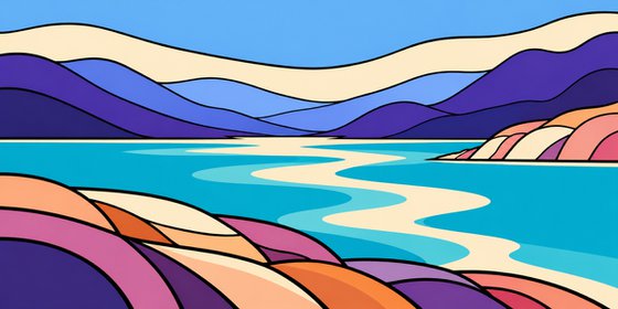 Flowing Landscape #49