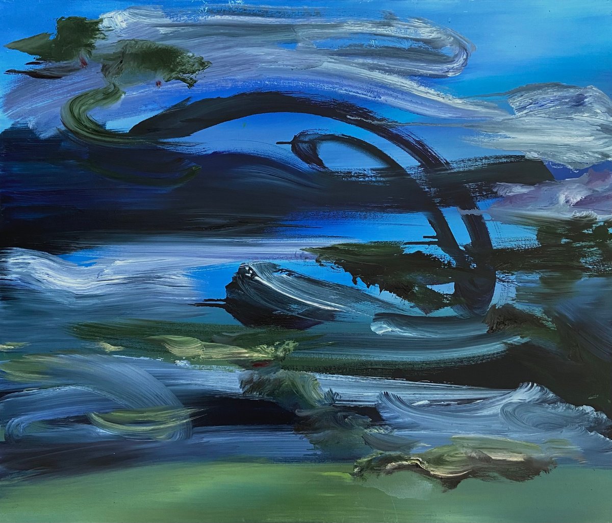 Impromptu By Junija (Yuna) Galejeva, 28 X 24, Artwork For Sale On Artfinder