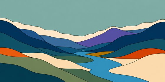 Flowing Landscape #33