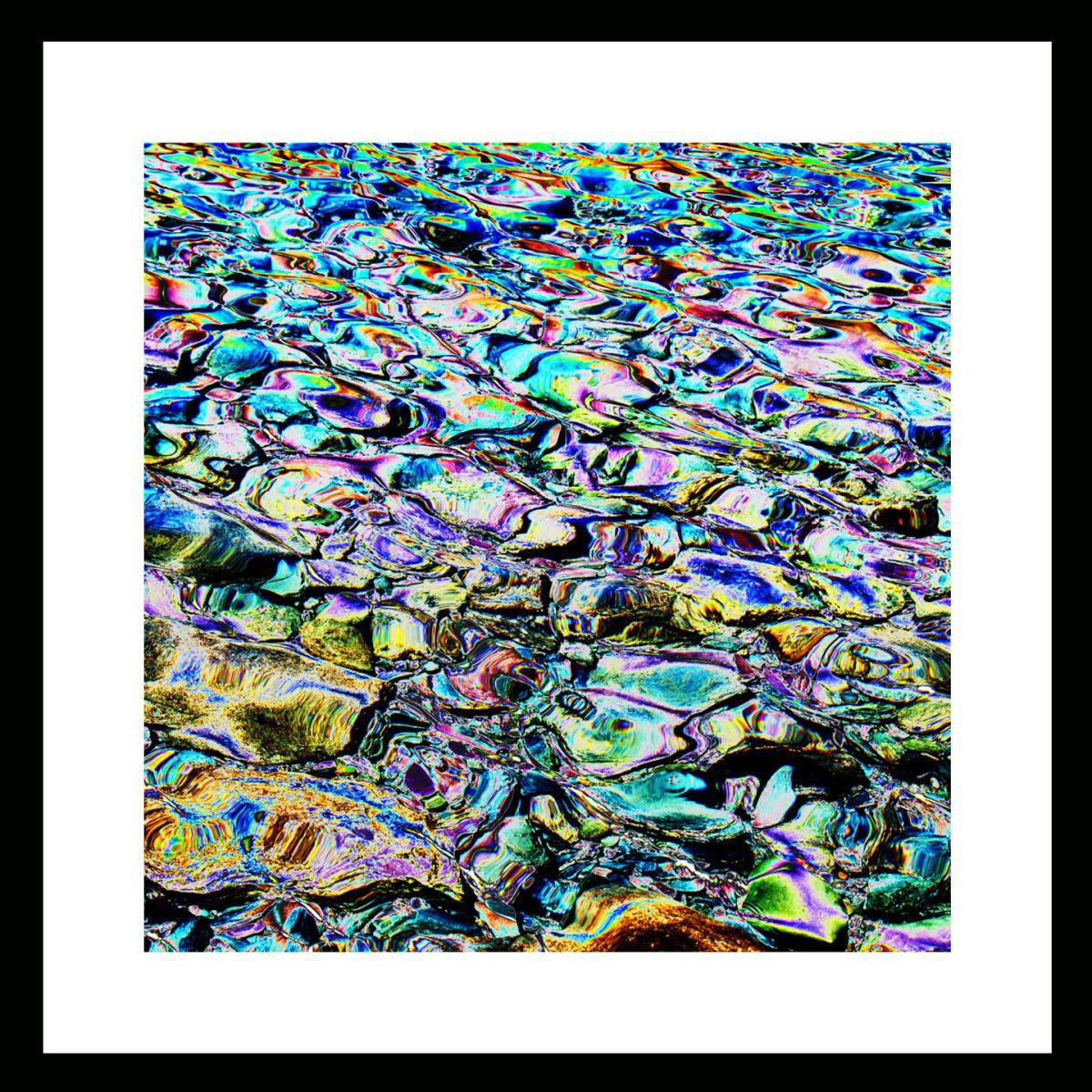 Natural Abstracts - Lake Pebbles number 3 by Ken Skehan