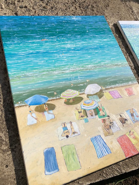 Lazy day on the beach