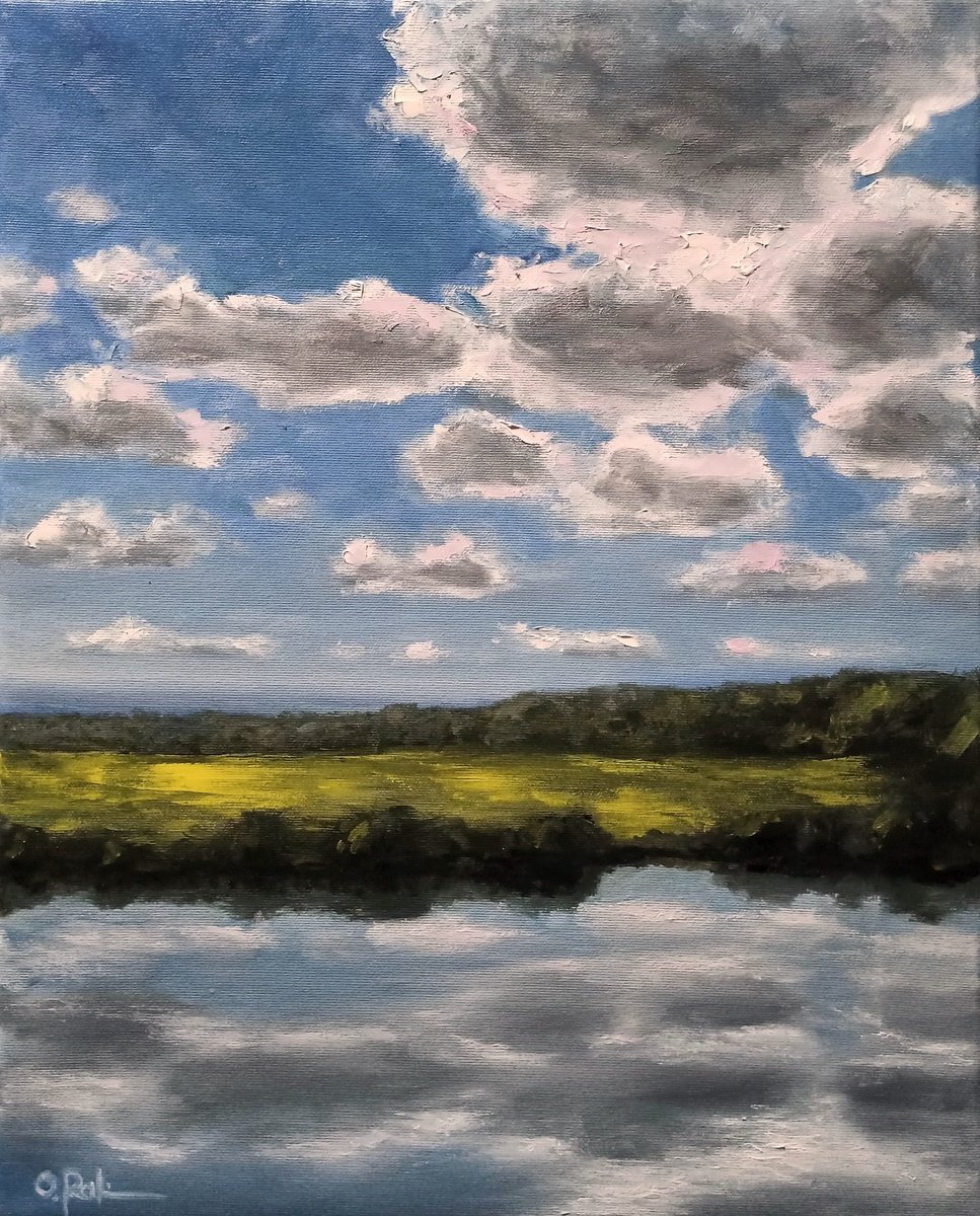 Spring Sky By Oleh Rak, 16 X 20, Artwork For Sale On Artfinder