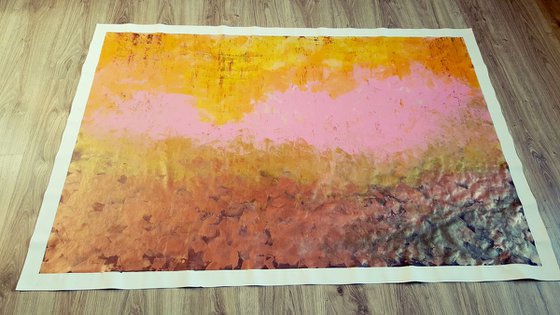 What you sow you will harwest - XXL abstract painting