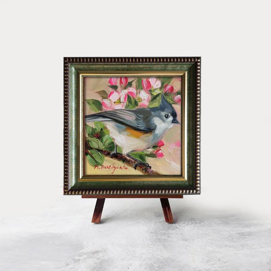 Bird on branch