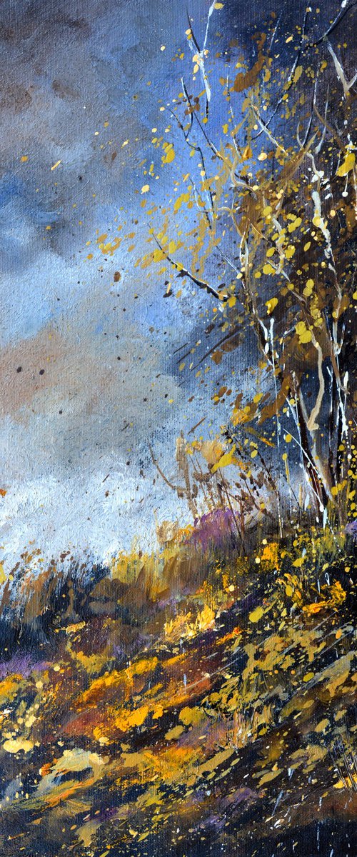 Moonshine in autumn by Pol Henry Ledent