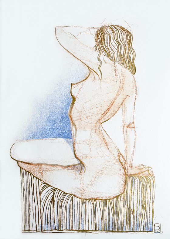 Female figure sketch #1