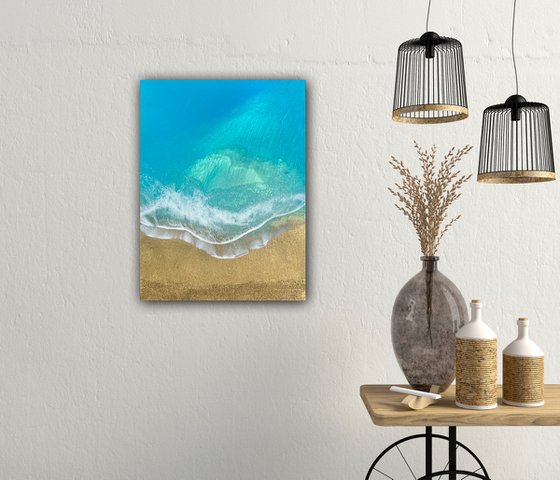 Peaceful beach - Ocean painting