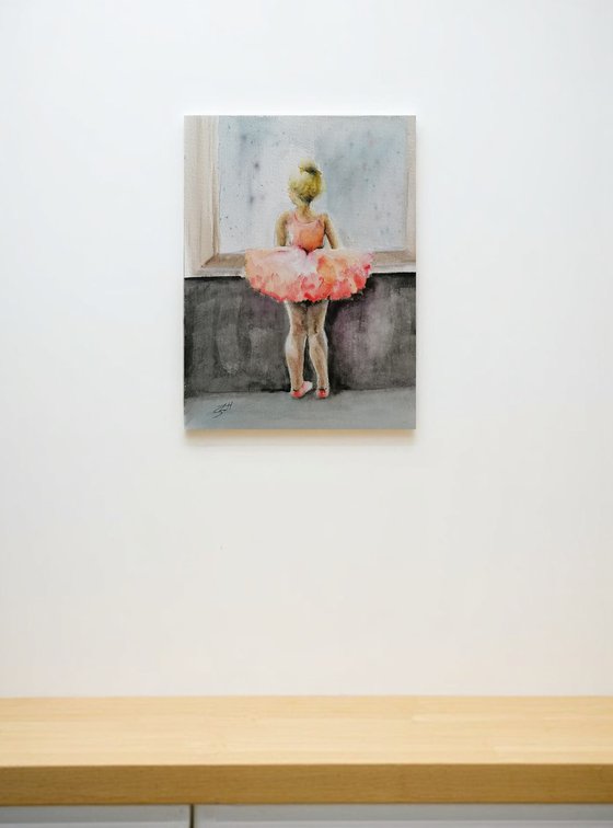 Little ballerina in pink