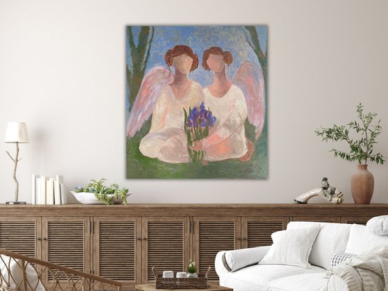 Angel Painting - Secret Garden Story
