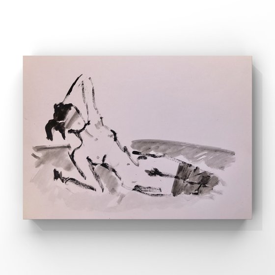 Reclining nude