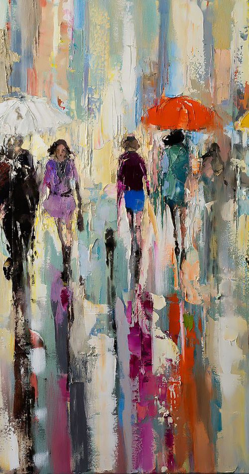 'Walk in the City' by Ewa Czarniecka